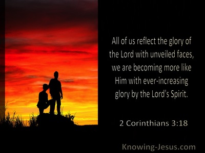2 Corinthians 3:18 We Reflect The Glory Of The Lord WIth Unveiled Facs (windows)11:21
